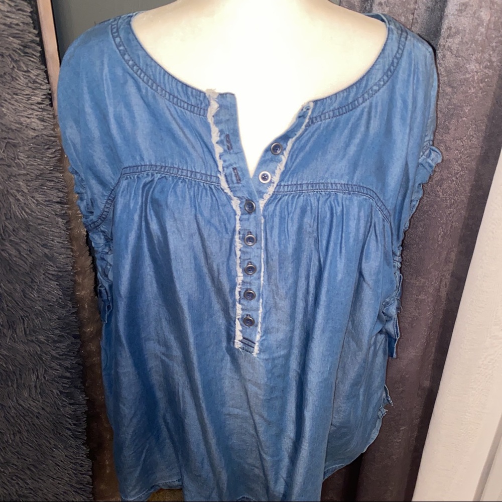 We the Free Denim shirt